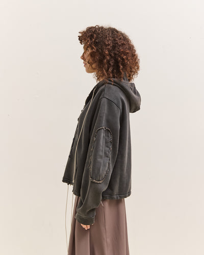 Camiel Fortgens Anorak Zip Hoodie, Black