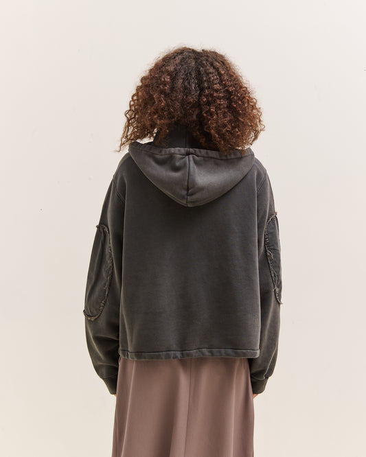 Camiel Fortgens Anorak Zip Hoodie, Black