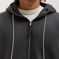 Camiel Fortgens Anorak Zip Hoodie Unisex, Black