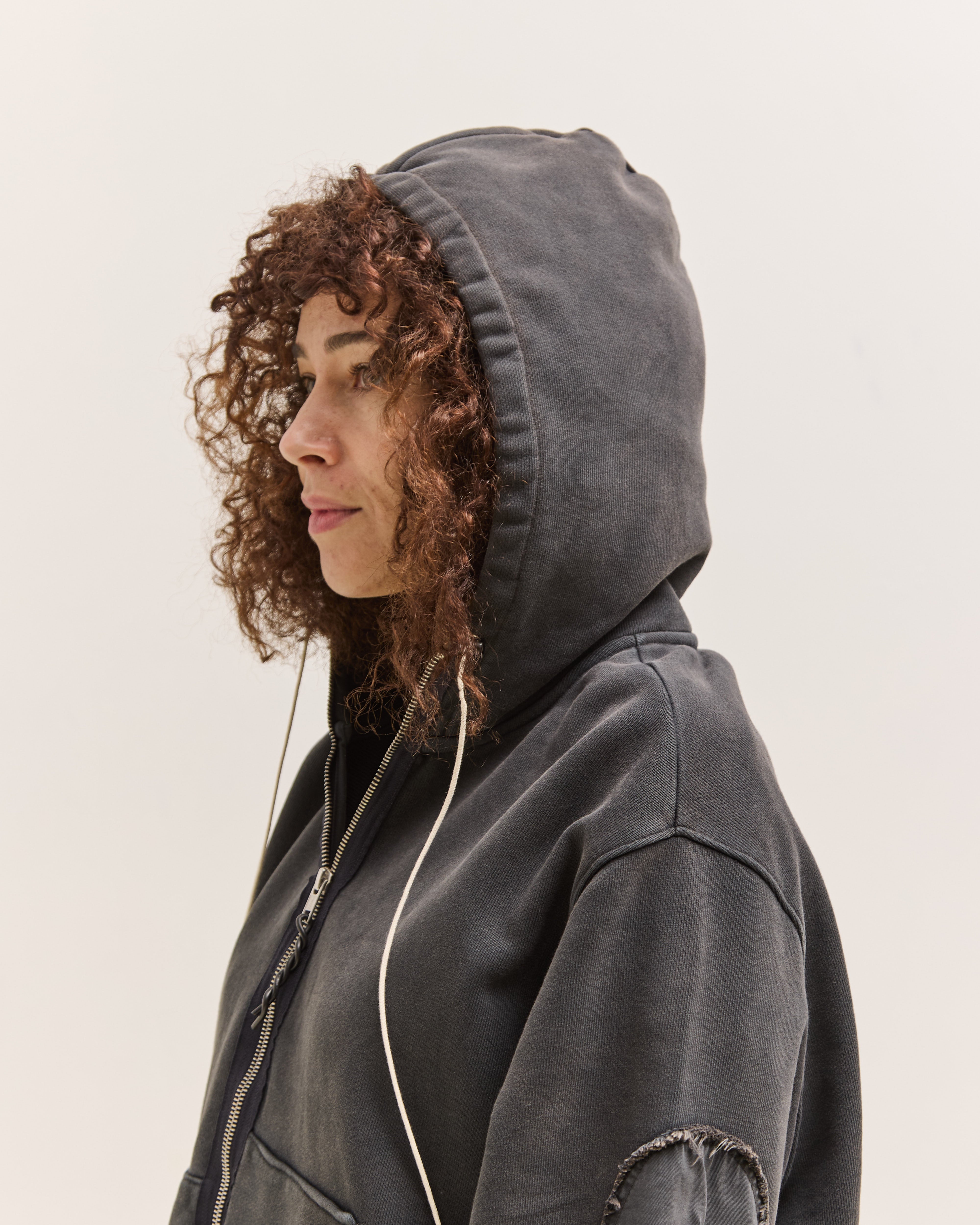 Camiel Fortgens Anorak Zip Hoodie, Black – Glasswing