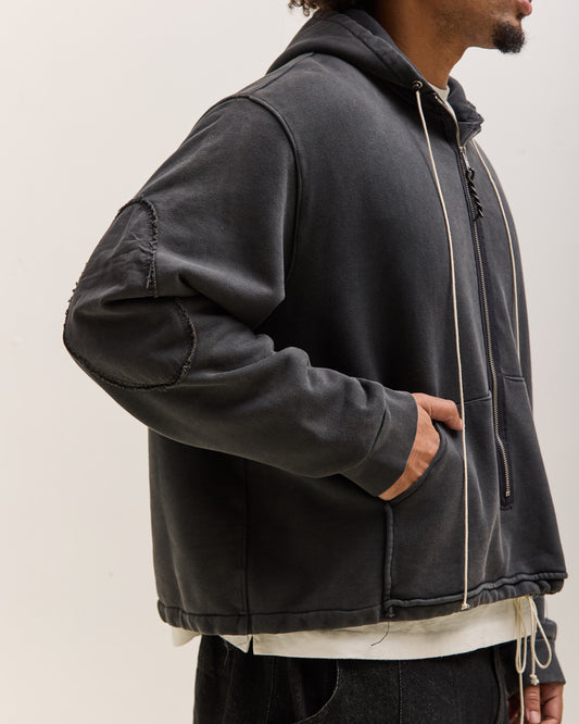 Camiel Fortgens Anorak Zip Hoodie Unisex, Black