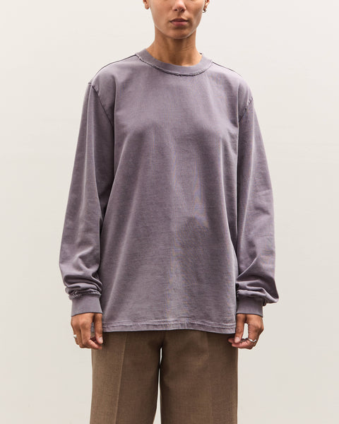 Camiel Fortgens Big Tee LS, Dark Purple – Glasswing