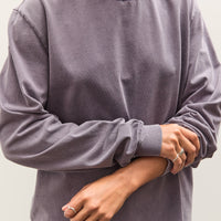Camiel Fortgens Big Tee LS, Dark Purple