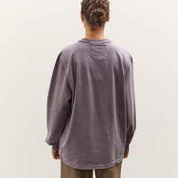 Camiel Fortgens Big Tee LS, Dark Purple