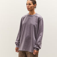 Camiel Fortgens Big Tee LS, Dark Purple