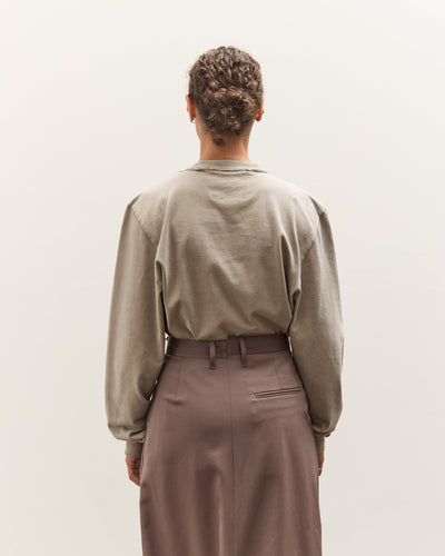 Camiel Fortgens Big Tee LS, Taupe