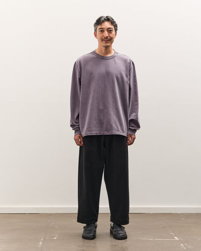 Camiel Fortgens Big Tee LS Unisex, Dark Purple
