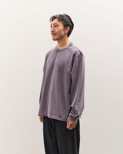 Camiel Fortgens Big Tee LS Unisex, Dark Purple