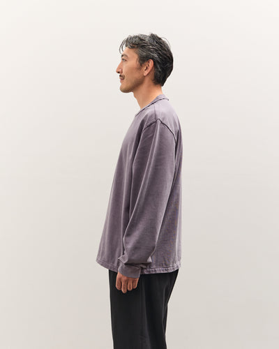 Camiel Fortgens Big Tee LS Unisex, Dark Purple