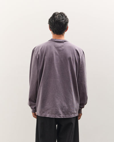 Camiel Fortgens Big Tee LS Unisex, Dark Purple