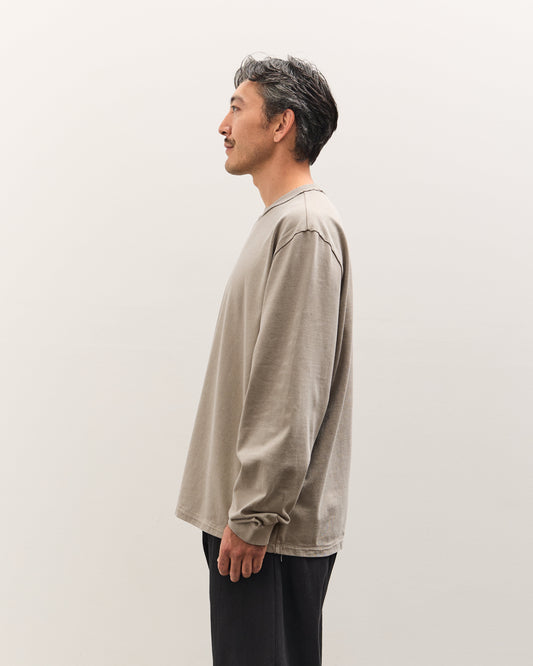 Camiel Fortgens Big Tee LS Unisex, Taupe