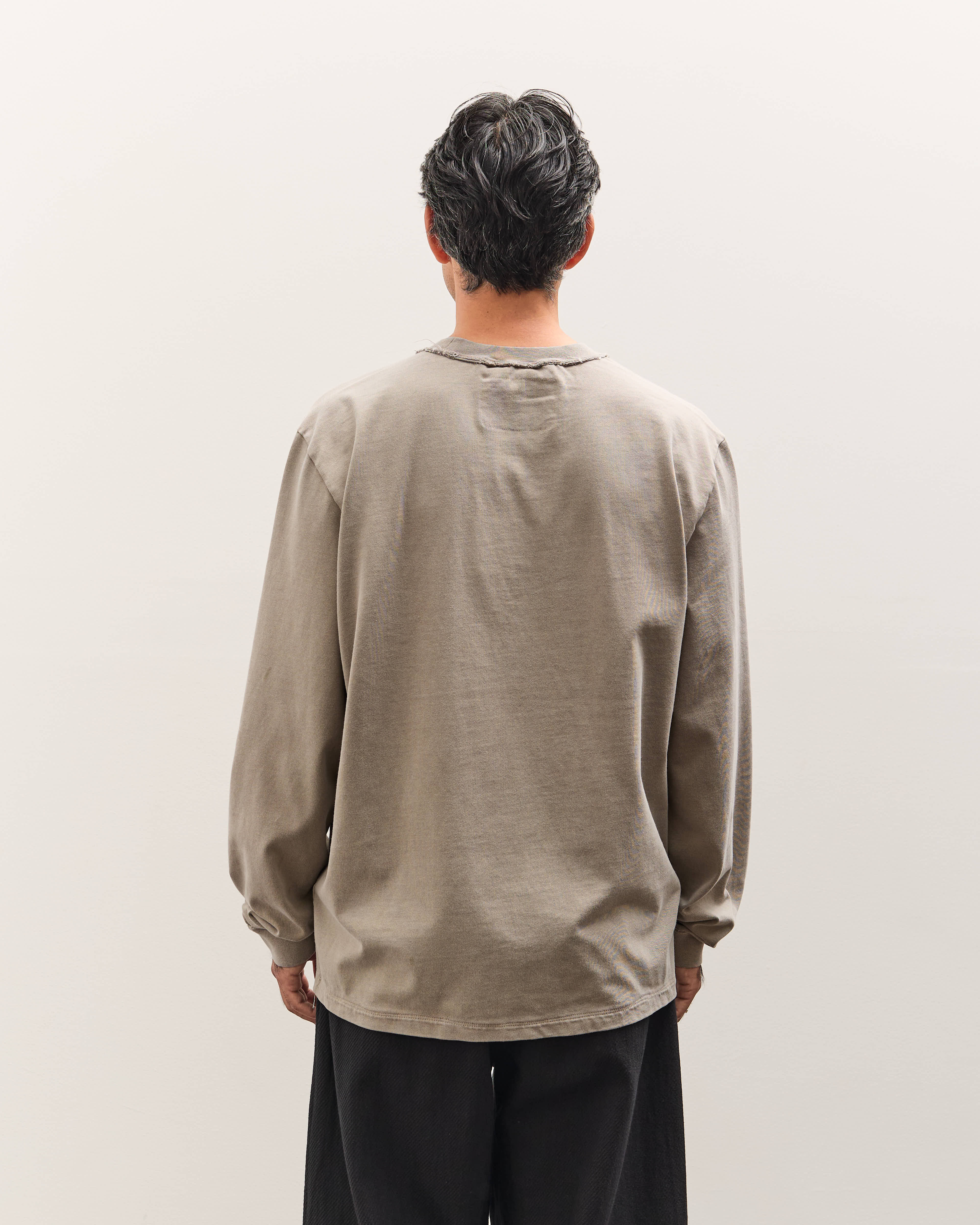 Camiel Fortgens Big Tee LS Unisex, Taupe – Glasswing