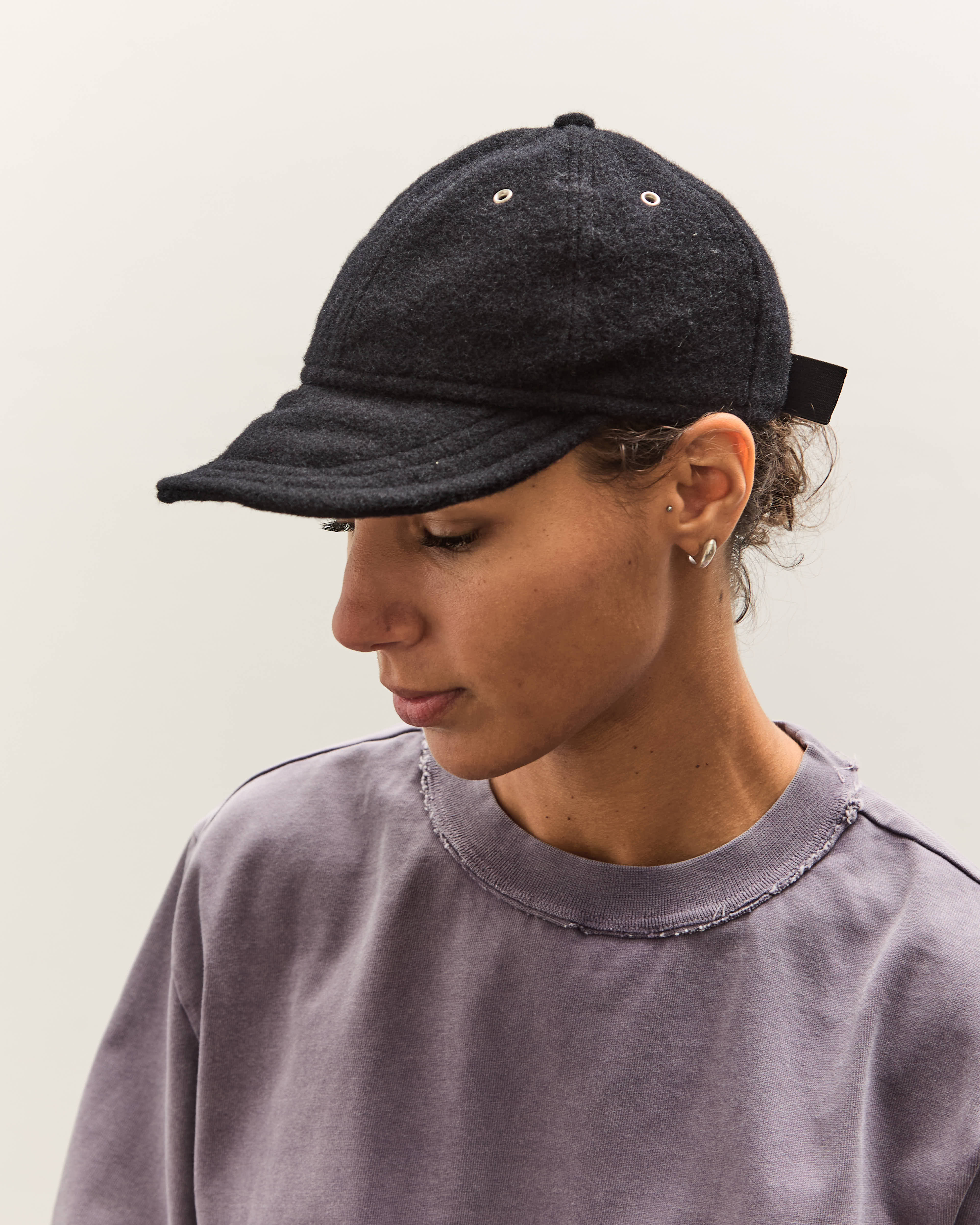camiel fortgens キャップ Camiel Fortgens Cap, Black – Glasswing