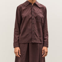 Camiel Fortgens Fast Shirt, Brown Wool Mesh