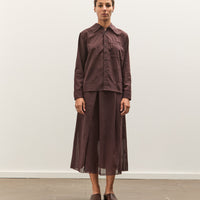 Camiel Fortgens Fast Shirt, Brown Wool Mesh