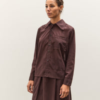 Camiel Fortgens Fast Shirt, Brown Wool Mesh
