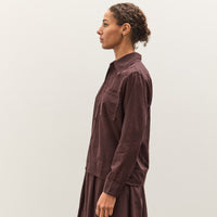 Camiel Fortgens Fast Shirt, Brown Wool Mesh