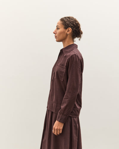 Camiel Fortgens Fast Shirt, Brown Wool Mesh
