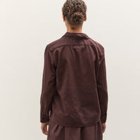 Camiel Fortgens Fast Shirt, Brown Wool Mesh