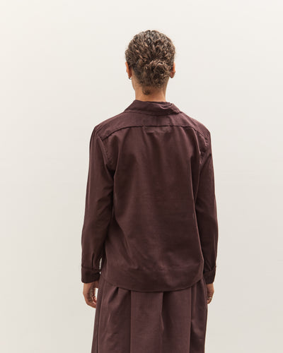 Camiel Fortgens Fast Shirt, Brown Wool Mesh
