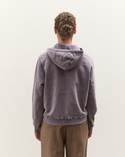 Camiel Fortgens Fitted Zip Hoodie, Dark Purple