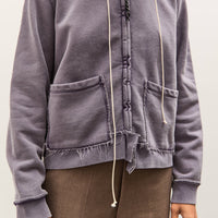 Camiel Fortgens Fitted Zip Hoodie, Dark Purple