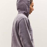 Camiel Fortgens Fitted Zip Hoodie, Dark Purple