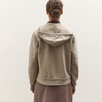 Camiel Fortgens Fitted Zip Hoodie, Taupe