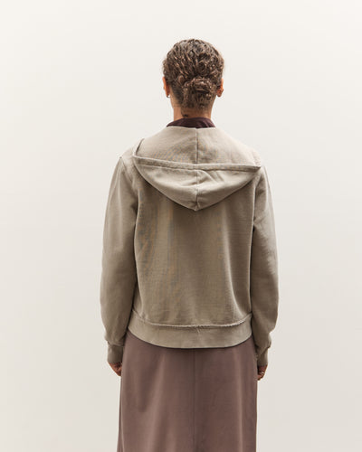 Camiel Fortgens Fitted Zip Hoodie, Taupe