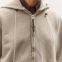 Camiel Fortgens Fitted Zip Hoodie, Taupe
