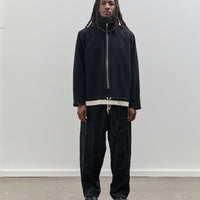 Camiel Fortgens Fleece Anorak, Black