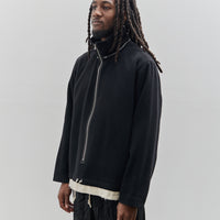 Camiel Fortgens Fleece Anorak, Black