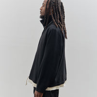 Camiel Fortgens Fleece Anorak, Black