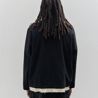 Camiel Fortgens Fleece Anorak, Black