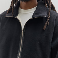 Camiel Fortgens Fleece Anorak, Black