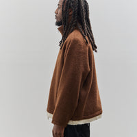 Camiel Fortgens Fleece Anorak, Brown