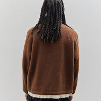 Camiel Fortgens Fleece Anorak, Brown