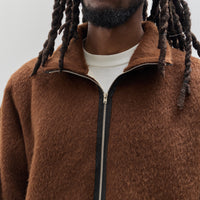 Camiel Fortgens Fleece Anorak, Brown
