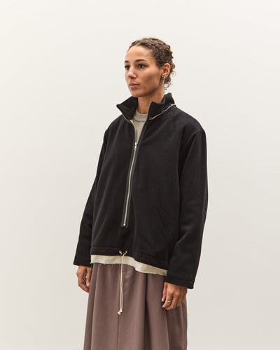 Camiel Fortgens Fleece Anorak, Black