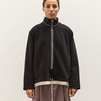Camiel Fortgens Fleece Anorak, Black