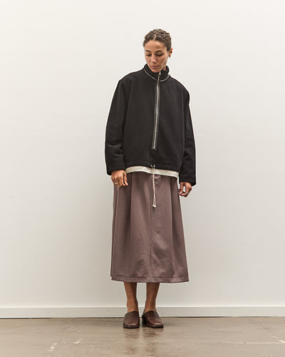 Camiel Fortgens Fleece Anorak, Black