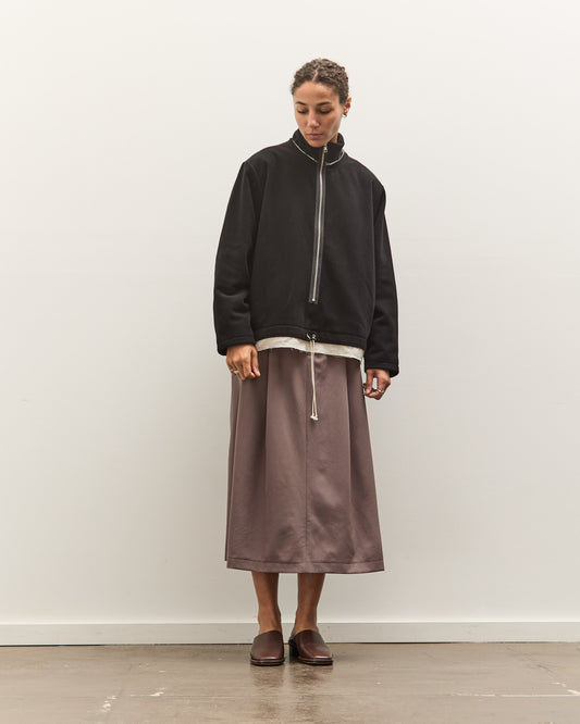 Camiel Fortgens Fleece Anorak, Black