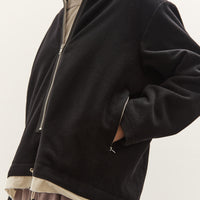 Camiel Fortgens Fleece Anorak, Black