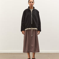 Camiel Fortgens Fleece Anorak, Black