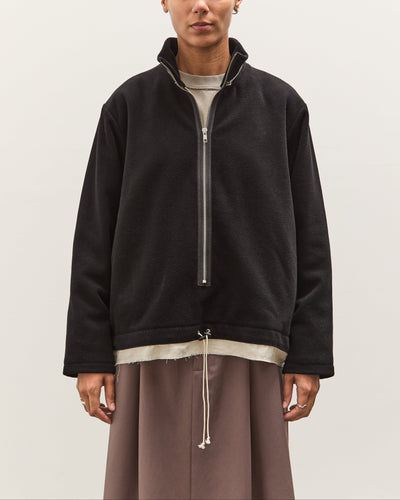Camiel Fortgens Fleece Anorak, Black
