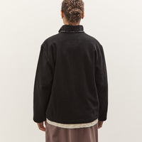 Camiel Fortgens Fleece Anorak, Black