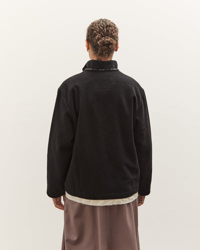Camiel Fortgens Fleece Anorak, Black