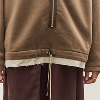 Camiel Fortgens Fleece Anorak, Taupe