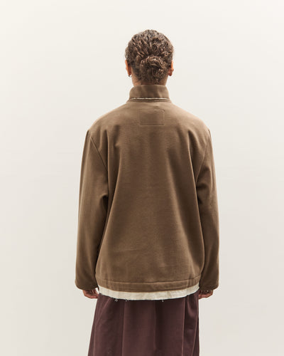 Camiel Fortgens Fleece Anorak, Taupe