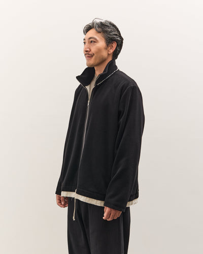 Camiel Fortgens Fleece Anorak Unisex, Black